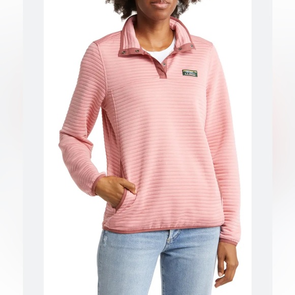 L.L. Bean Sweaters Ll Bean Airlight Knit Pullover Sweater In Blush